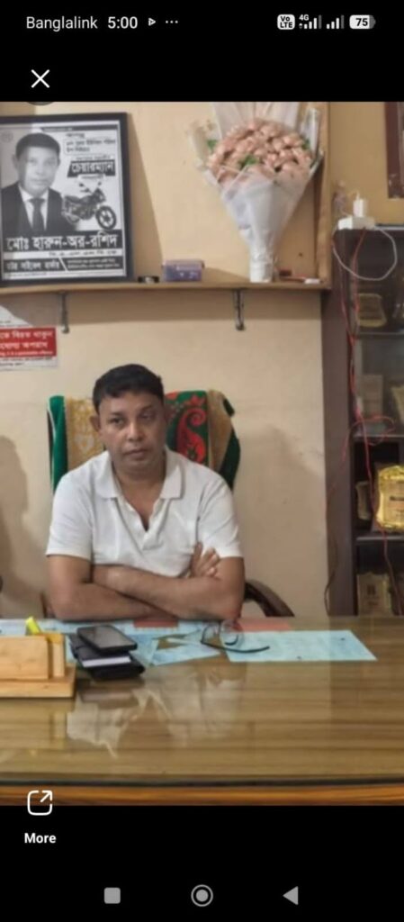 দোয়ারাবাজার  উপজেলা চেয়ারম্যান প্রার্থী হিসেবে আলোচনায় সুরমা ইউনিয়ন এর বর্তমান চেয়ারম্যান হারুন অর রশীদ