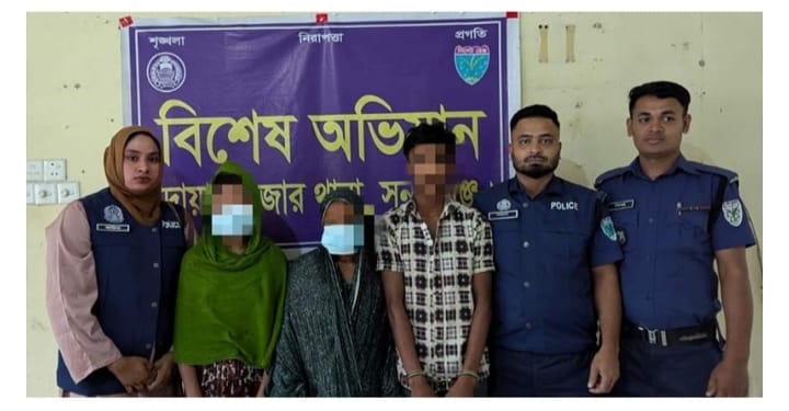 দোয়ারাবাজারে নানার বাড়িতে ভাগনার হাতে খালা খুন, আসামীদের গ্রেফতার করলো থানা পুলিশ