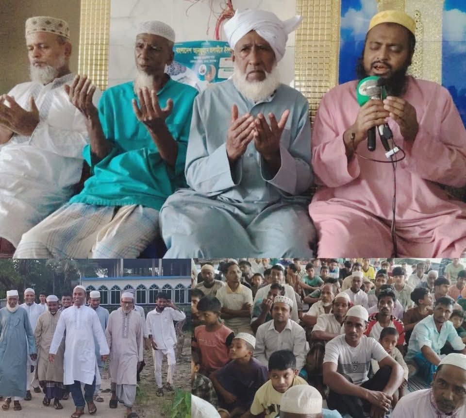 ছাতকে ৪৪ বছরের ইমামতি জীবনের সমাপ্তিতে মৌলভী কবির আহমদের রাজকীয় বিদায়ী সংবর্ধনা