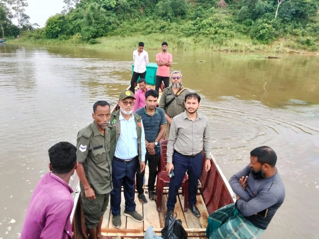 ছাতকে মোবাইল কোর্টের অভিযানে জরিমানা আদায়