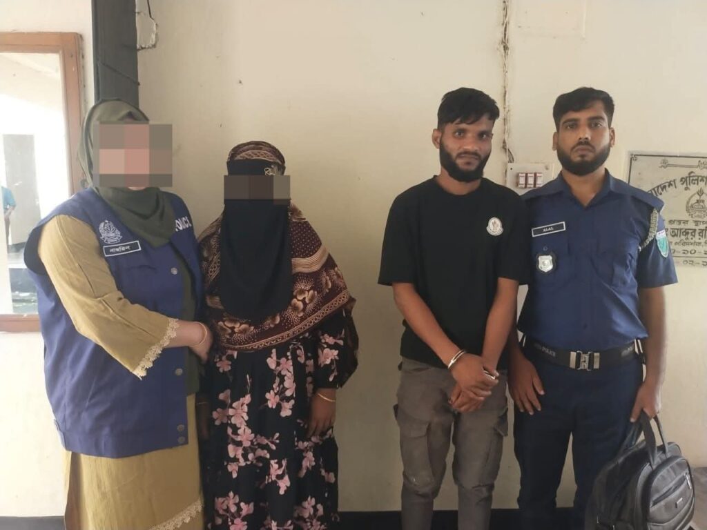ছাতকে চুরি মামলার আসামি  দুইজন গ্রেফতার