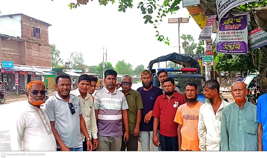 বিরামপুরে বিএনপি ও অঙ্গ সহযোগী সংগঠনের যৌথ অবস্থান কর্মসূচি