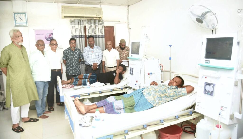 দিনাজপুর জিয়া হার্ট ফাউন্ডেশনে যুক্ত হলো জার্মানির ৩টি অত্যাধুনিক হেমোডায়ালাইসিস মেশিন