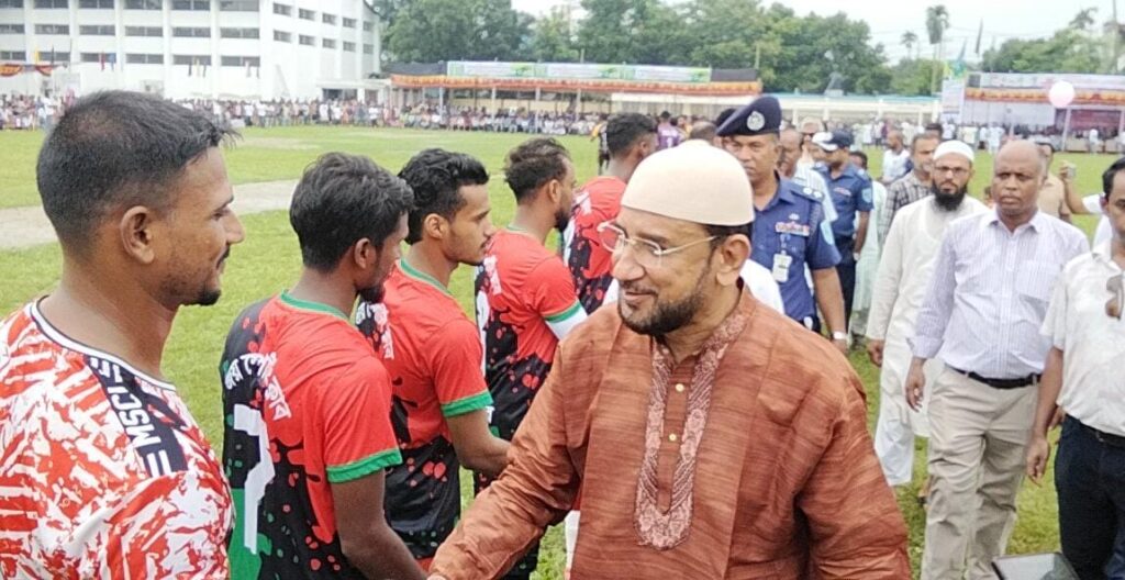 বোচাগঞ্জে বেগম খালেদা জিয়া স্মৃতি গোল্ডকাপ ফুটবল টুর্ণামেন্টের ২য় ভেন্যু উদ্ভোধন