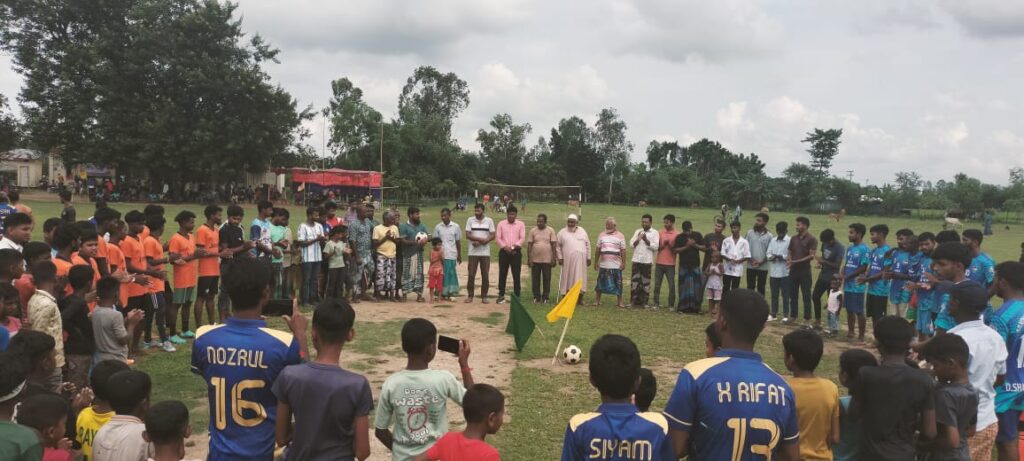 ‎প্রোড়া গ্রামে আনন্দমুখর পরিবেশে একদিনের ফুটবল টুর্নামেন্ট অনুষ্ঠিত