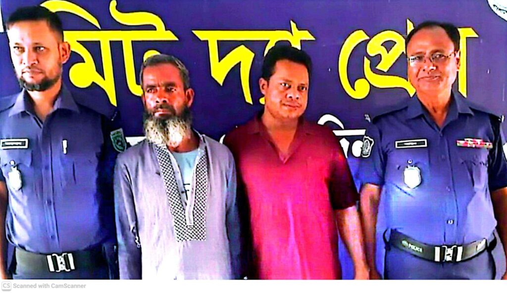 কিশোরী ধর্ষণ মামলায় হিলিতে গ্রেপ্তার ২,পলাতক আরও ২